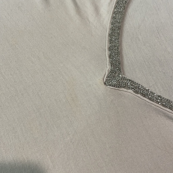 H&M, Tank Top, Beaded V Neck, No Size - Picture 7 of 8